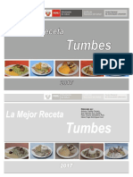 Recetario La Mejor Receta Tumbes 2017