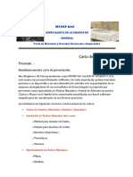 Modelo Carta de Presentacion