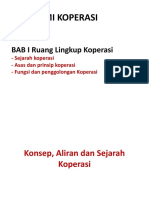 1 Konsep, Aliran Dan Sejarah Koperasi