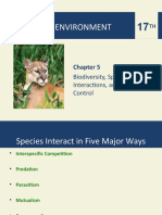 Chapter 5. Environmental Science. Miller & Spoolman 17th Ed