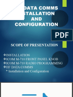 HF Data Comms Installation AND Configuration