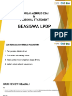 Materi Webminar ESAI Dan PS LPDP