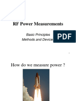 RF Power Measurements Basic Principles