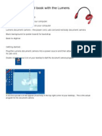 creating a digitized book with the lumens document camera