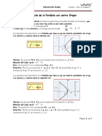 3ºmedio Dif Preparación Prueba Geo Analítica La Parábola 2010