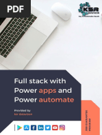 Fullstack With Power Apps and Power Automate