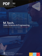 M.Tech.: Data Science & Engineering