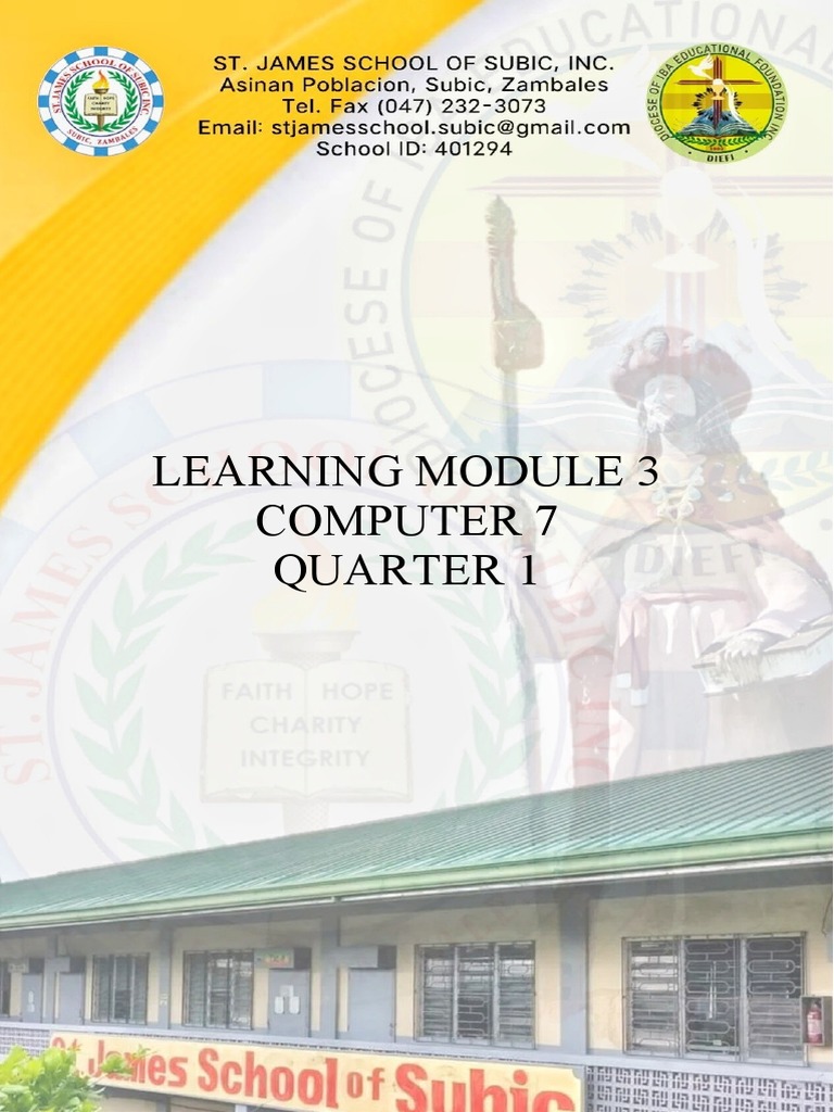 Learning Module 3 Computer 7 Quarter 1 | PDF | Microprocessor | Computing