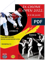 Campeonato Nacional de Taekwondo en Chone