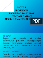 Modul Prosedur Tanggap Darurat Limbah B3