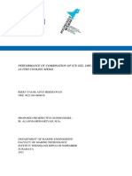 Bachelor Thesis Proposal - PERFORMANCE OF COMBINATION OF ICE GEL, DRY ICE AND CO2 GAS AS FISH COOLING MEDIA