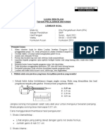 Soal Us Ipa Utama 2021 - 2022