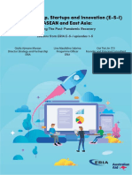 Entrepreneurship, Start-Ups, and Innovation (E-S-I) in ASEAN and East Asia: Shaping The Post-Pandemic Recovery