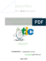 Relatorio - TIC Quadros Interactivos Multimedia e Com Put Adores Portateis - Jose Dionisio - Copia