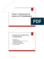 Tema 3 Y 4. Combinatoria y Probabilidad