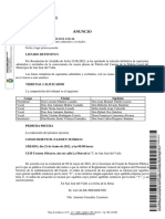 Publicación - Anuncio - Anuncio Aprobación Listado Defintivo de Admdos Excldos-Tribunal-1 Prueba