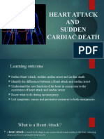 Presentation For Heart Attack and Sudden Cardiac Death