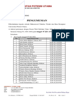 Pengumuman Pertemuan Mahasiswa Dengan Dosen Wali TA 21-22 Sem. Genap (UAS)