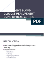 Non Invasive Blood Glucose Measurement Using Optical Method