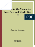 Jane Mersky Leder - Thanks For The Memories - Love, Sex, and World War II (2006)