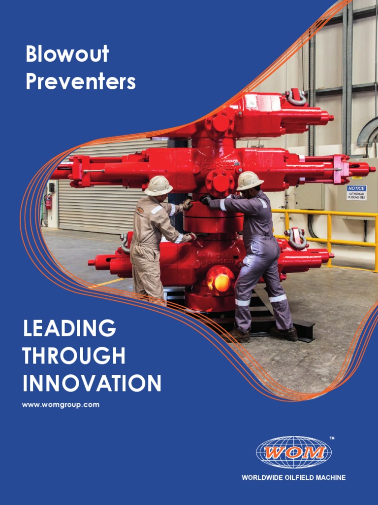 WOM BOP Products Overview | PDF | Piston | Pipe (Fluid Conveyance)