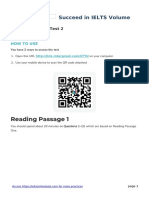 Reading Passage 1: Succeed in IELTS Volume 12