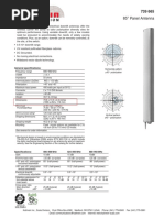 RRZZ-65B-R4: General Specifications | PDF | Antenna (Radio ...
