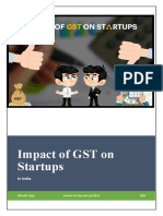 Impact of GST On Startups: in India