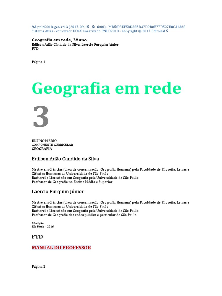 Endereços Eletrônicos, PDF, Geografia