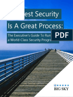 The Best Security Is A Great Process - Big Sky Guide