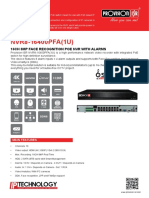 16-Channel 8MP PoE NVR with Face Recognition