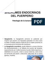 Síndromes Endocrinos Del Puerperio