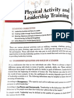 Leadership Training: Physical Activity and
