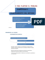 PROCEDIMIENTO PARA PLANTEAR EL PROBLEMA