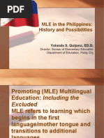 MLE History