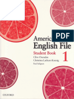 American English File 1 - Students Book