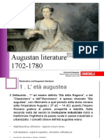 Traduzione Augustan - Literature - 1