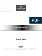 BCom PM Year 2 Business Law Semester 1 January 2021