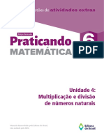 Unidade 4: Multiplicação e divisão de números naturais