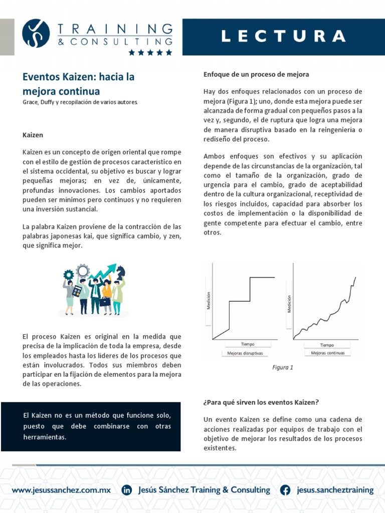 Eventos Kaizen para Mejora Continua | PDF | Business