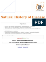 Anexo 1 - Natural History of Disease