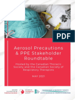 Aerosol Precautions & PPE Stakeholder Roundtable