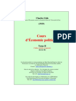 Gide, Cours D'economie Politique, Vol. II