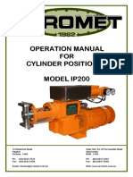 IP200 Cylinder Positioner Operation Manual