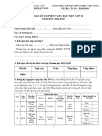 2. Phiếu thông tin tuyển sinh lớp 10 năm học 2022-2023