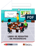 Formato Libro de Registro de Incidencia