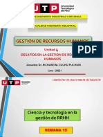 Gestion Recursos Humanos - Semana 15 - 4ta Unidad