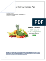 Fresh Grocery Delivery Business Plan - Updtaed