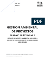 Estudio impacto ambiental