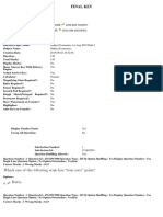 APPSC Assistant Statistical Officer (ASO) 2019 Paper-II Economics English